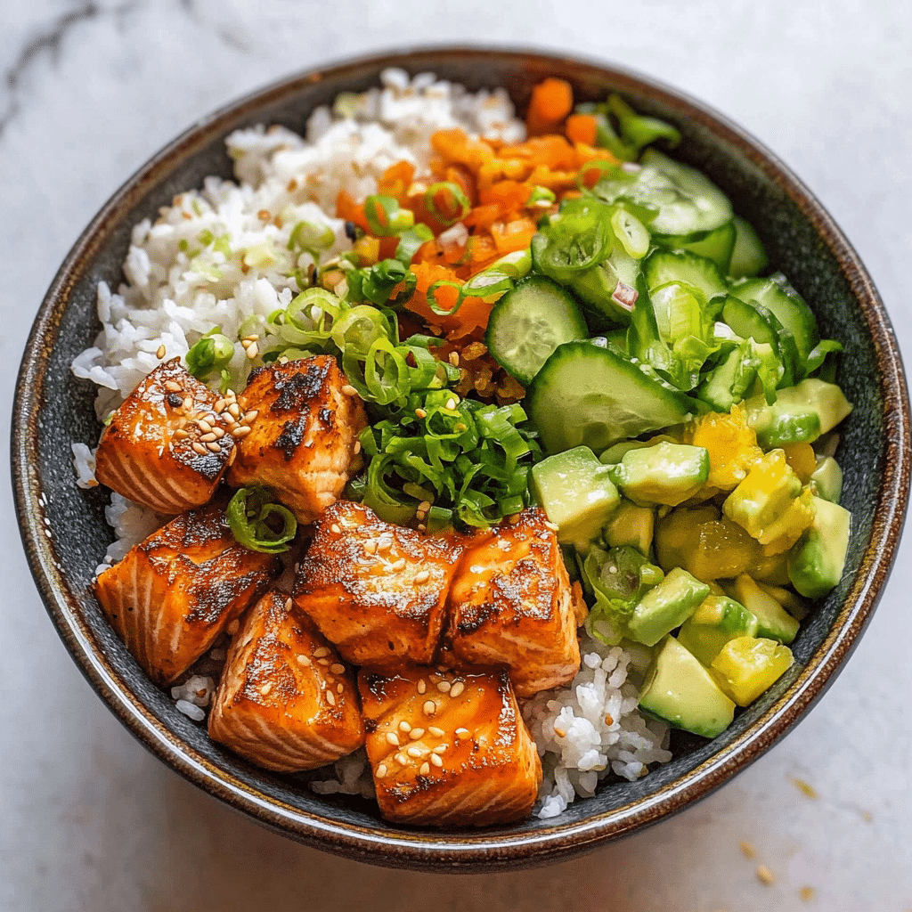 Bang Bang Salmon Bowls