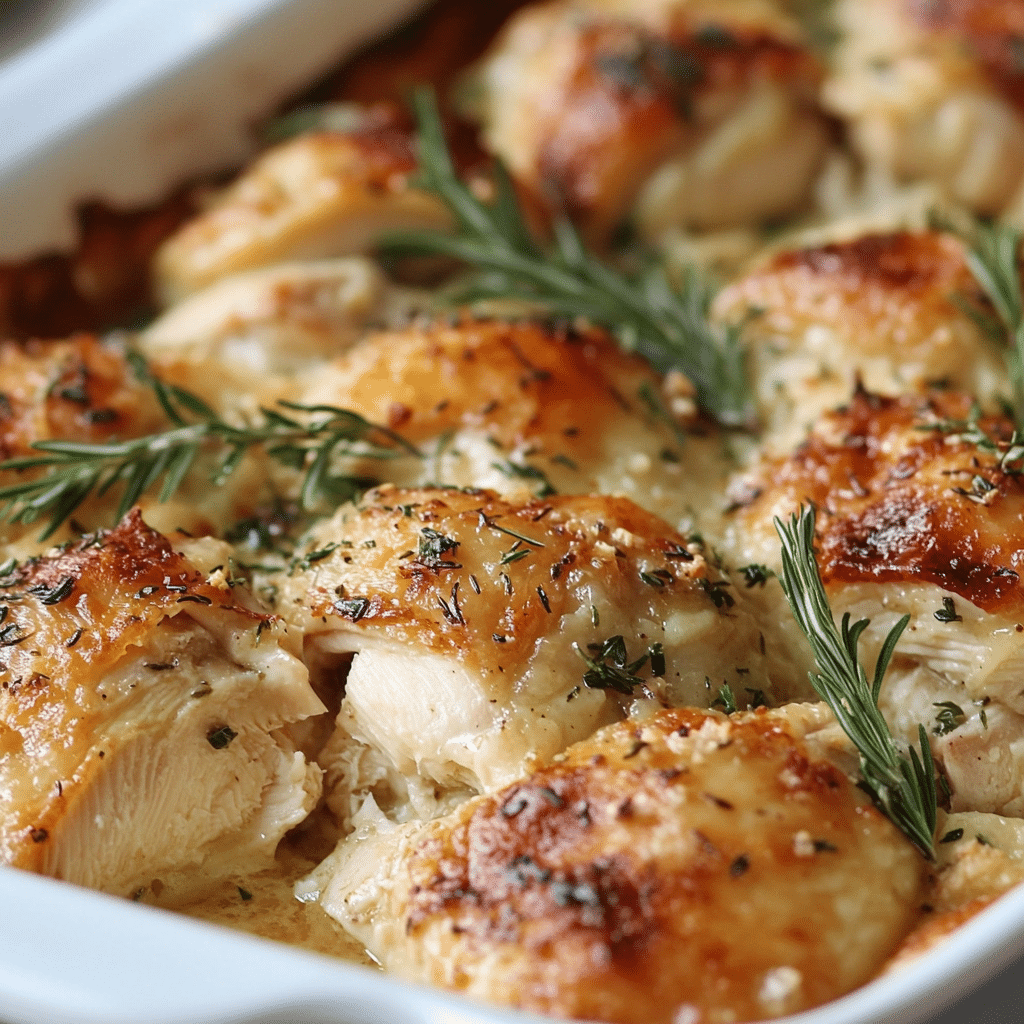 Rotisserie Chicken Casserole