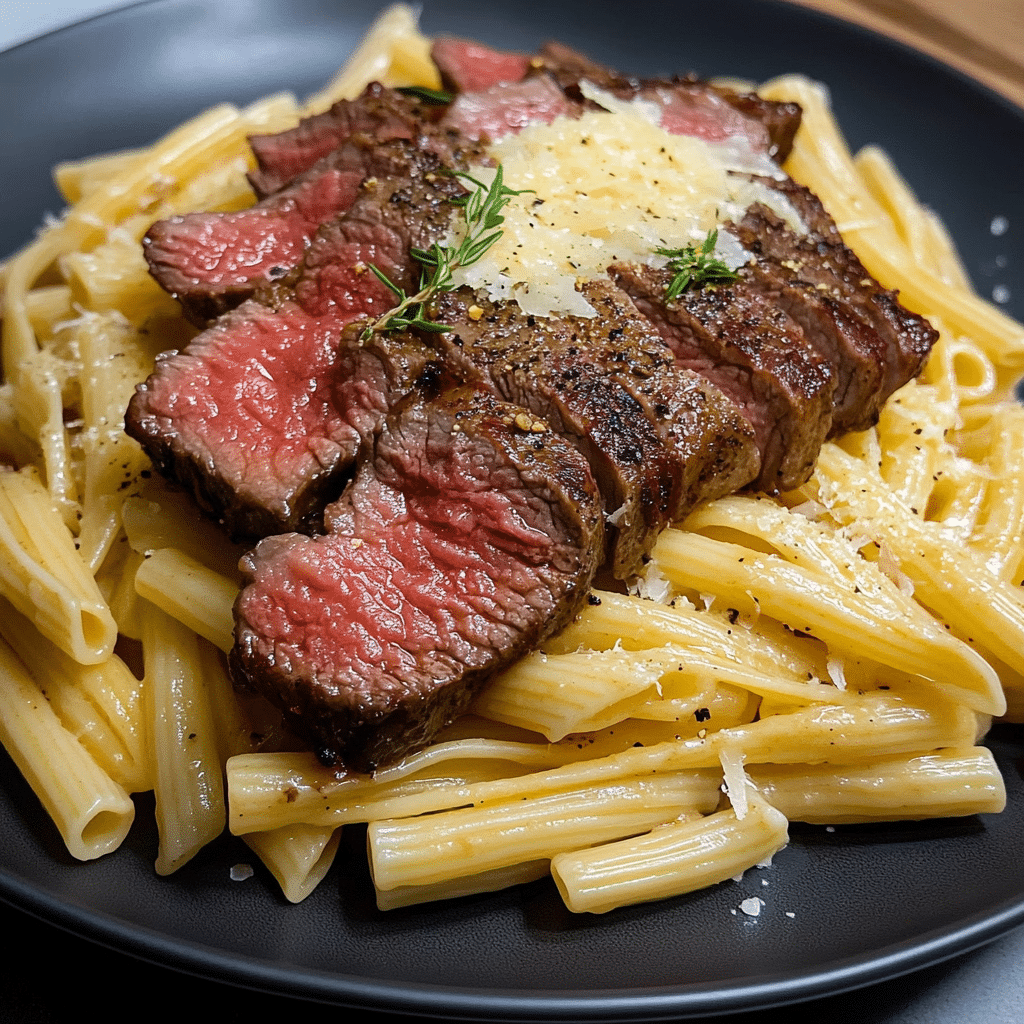Beef Steak and Pasta Cooking Ideas