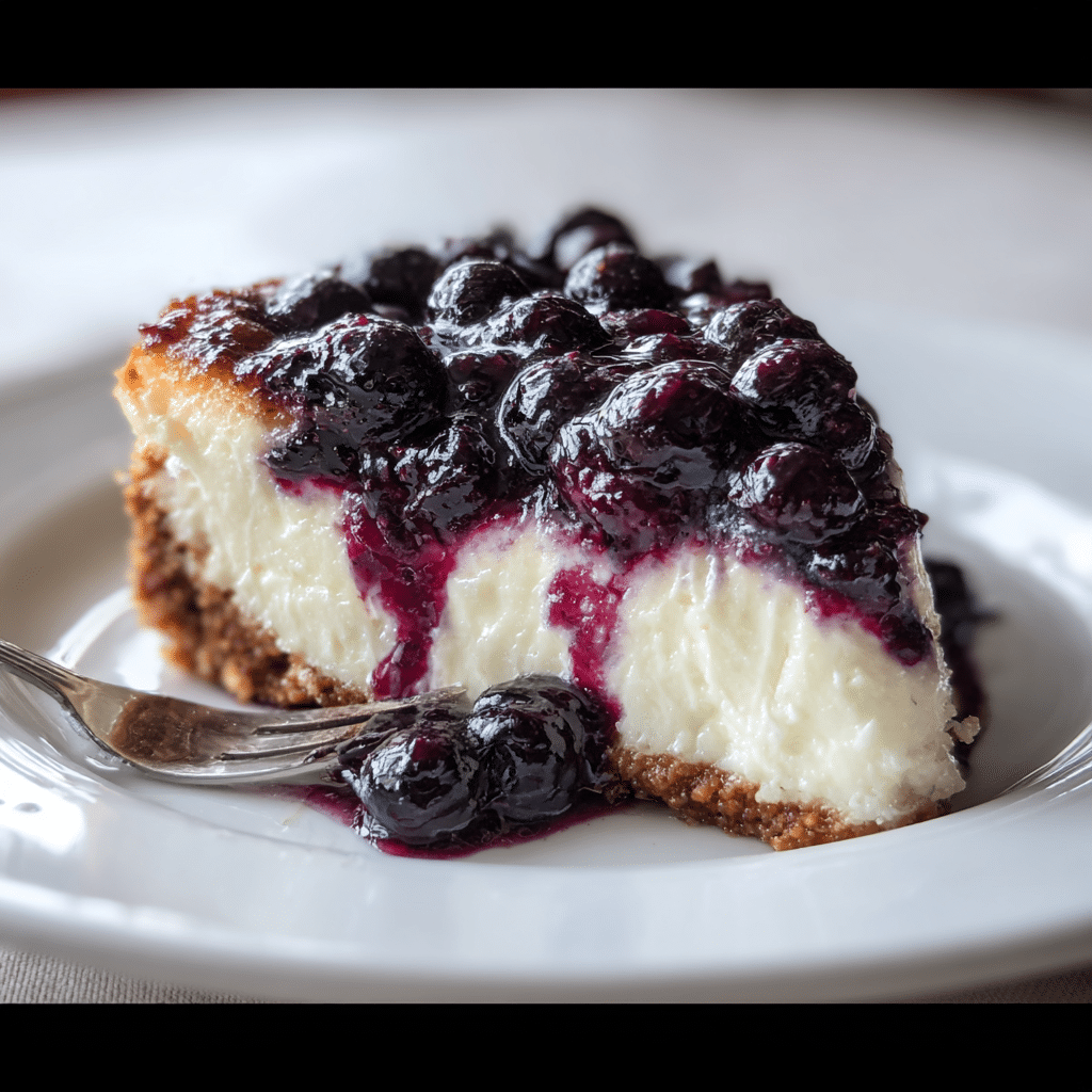 Blueberry Cottage Cheese Breakfast Bake