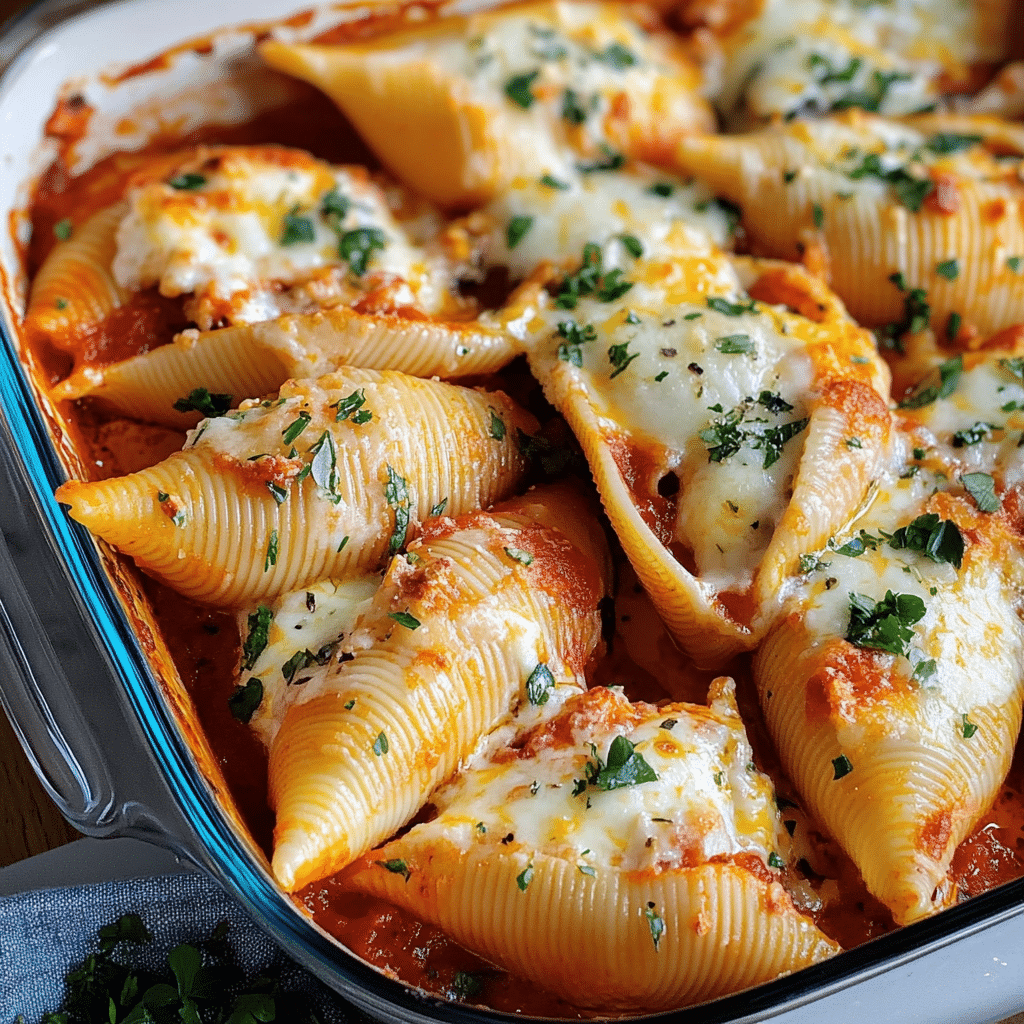 Cheesy Stuffed Shells