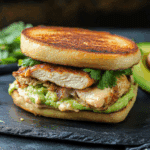 Chicken Avocado Melt Sandwich