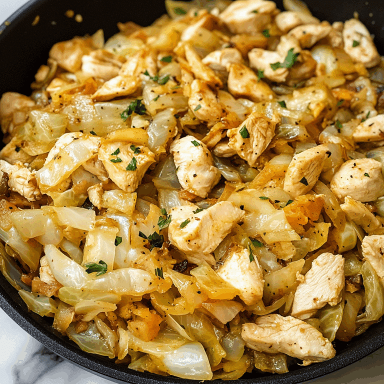Chicken Cabbage Recipe for Quick Dinners