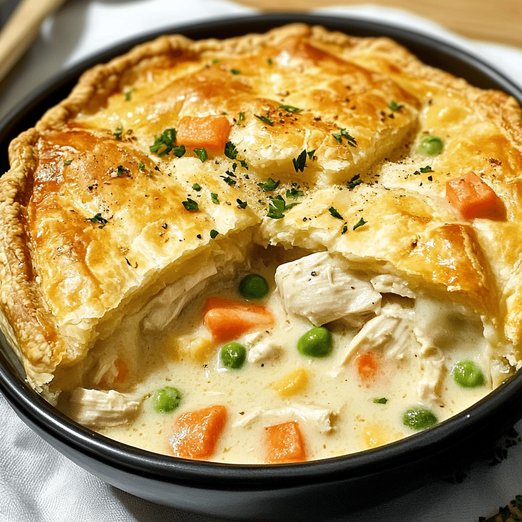 Chicken Pot Pie with Cream of Chicken Soup