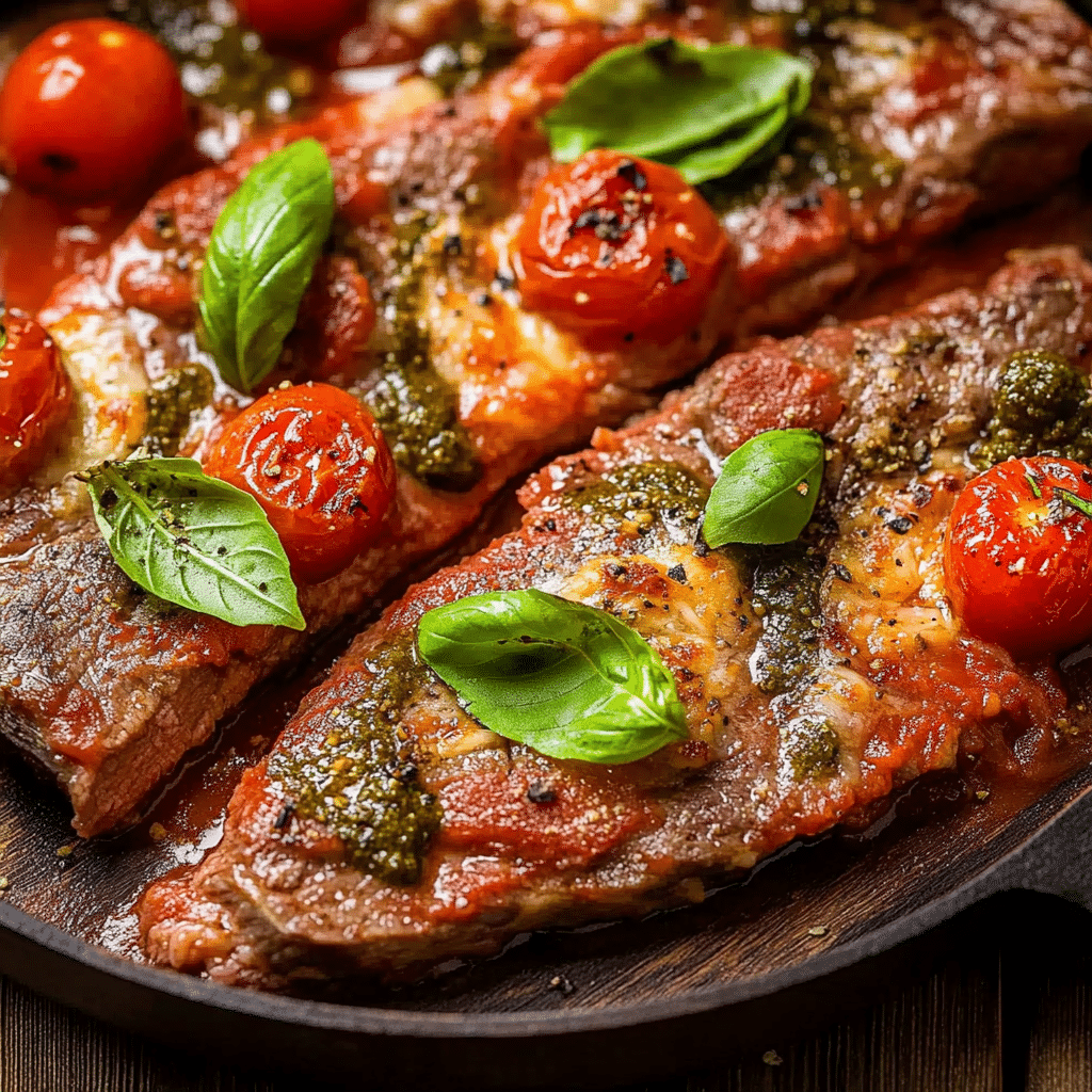 Classic Steak Pizzaiola