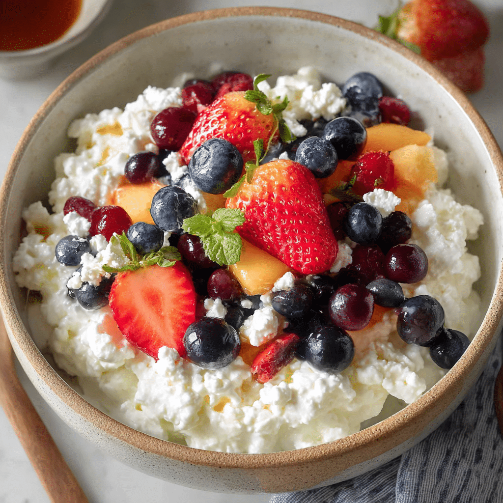 Cottage Cheese and Fruit Salad