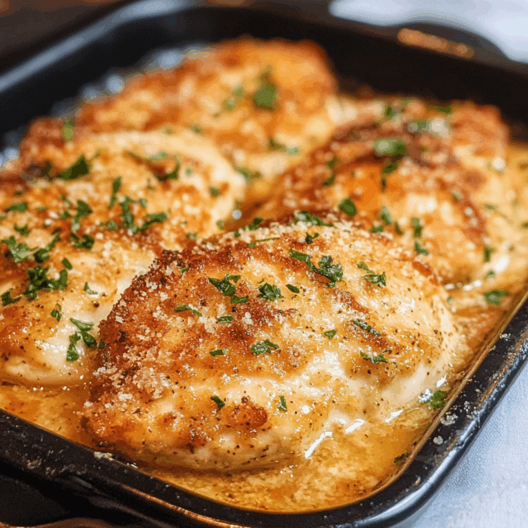 Garlic Parmesan Chicken Bake