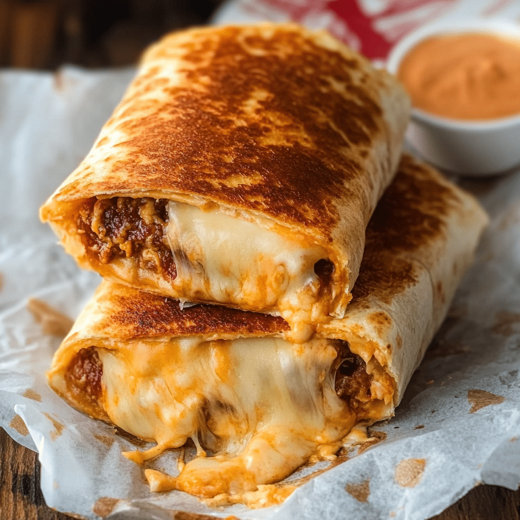 Grilled Cheese Burrito (Taco Bell Copycat)