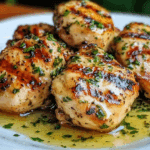 Grilled Chicken with Garlic Sauce