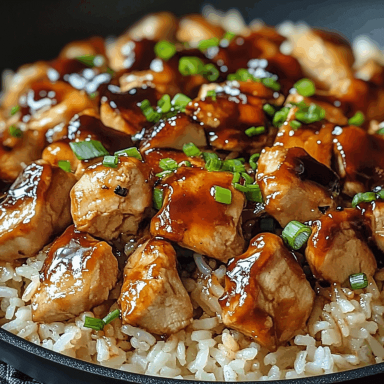 One-Pan Honey BBQ Chicken Rice