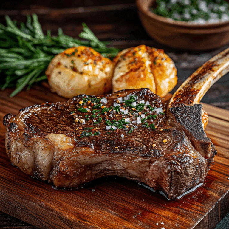 Tomahawk Steak Recipe