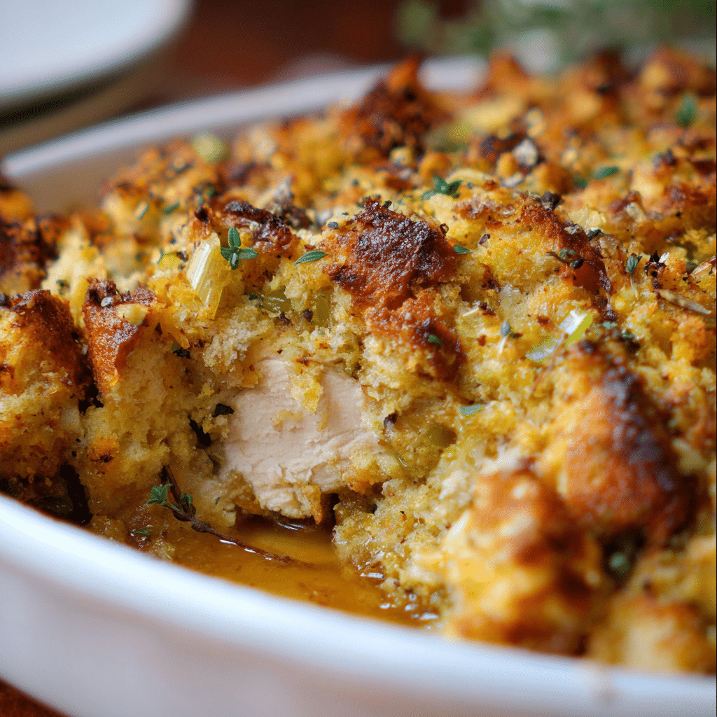 Best Chicken and Dressing Recipe