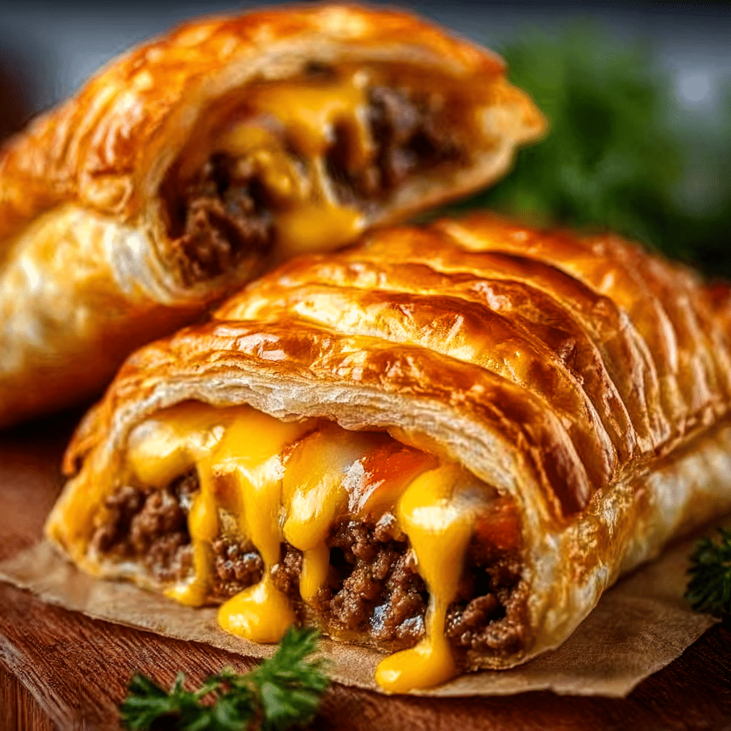 Easy Cheeseburger Pockets