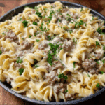 Hearty Ground Beef Pasta Recipe