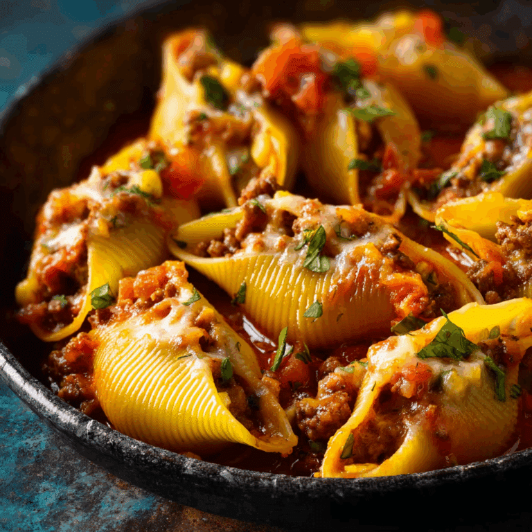 Mexican Stuffed Shells