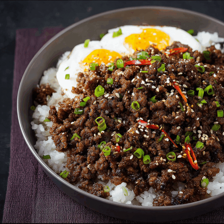 Perfect Ground Beef Bulgogi Recipe
