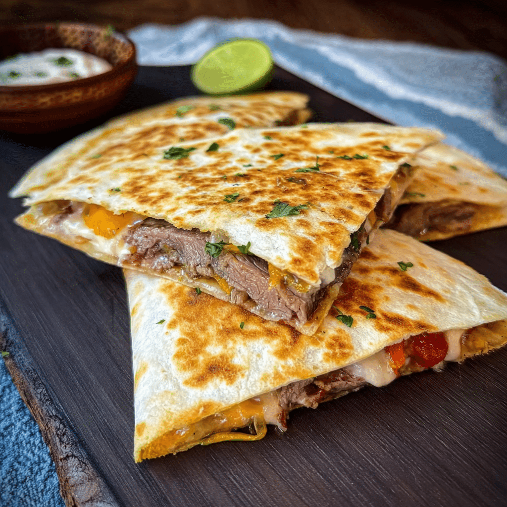 Quick & Steak Quesadilla Recipe