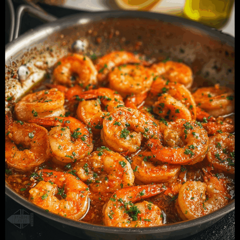 Spicy Garlic Butter Shrimp
