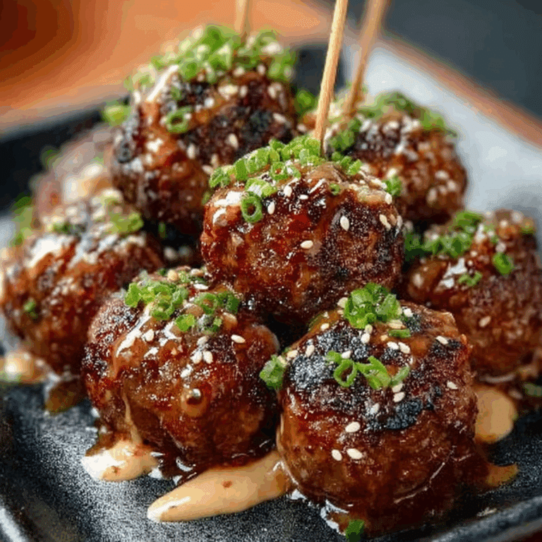 Tender Korean BBQ Meatballs