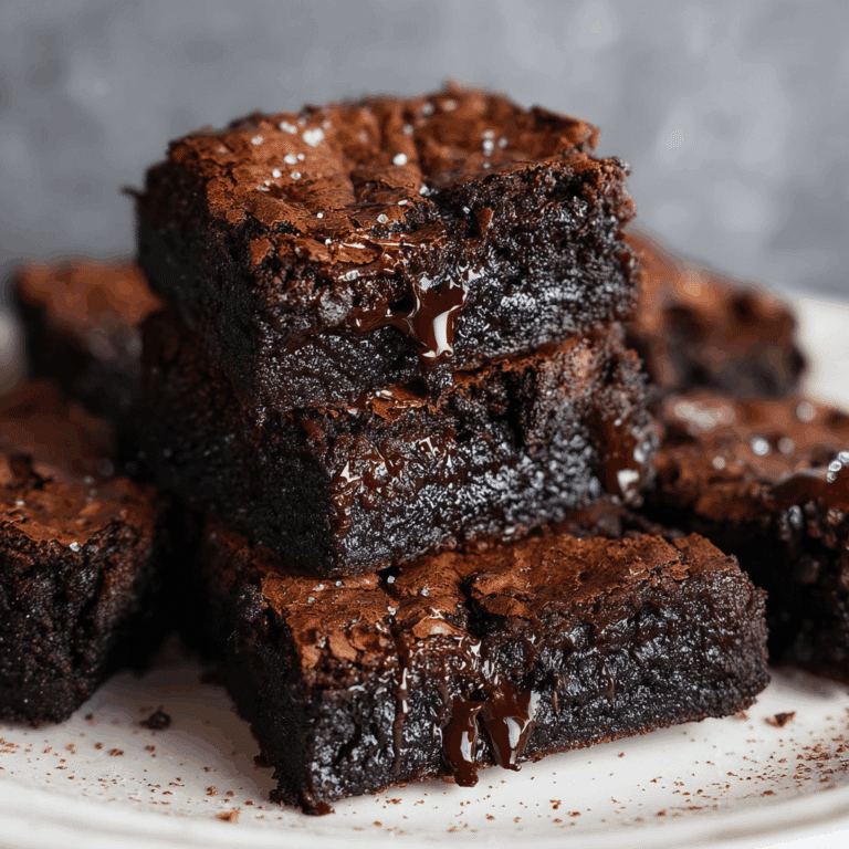 Ultimate Homemade Sourdough Brownies
