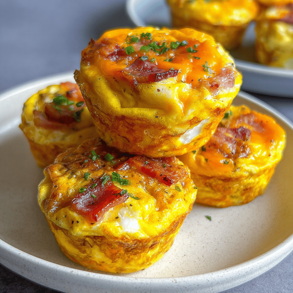 Bacon & Cheese Egg Bites