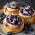 Blueberry Fluffy Cottage Cheese Cloud Bread