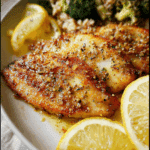 Broiled Lemon Pepper Tilapia