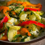 Cucumber & Sweet Pepper Salad