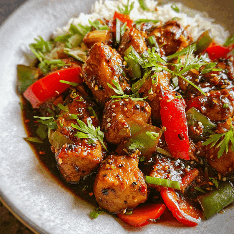 Easy Black Pepper Chicken