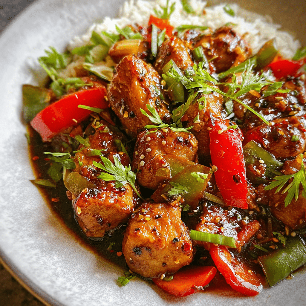 Easy Black Pepper Chicken
