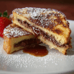 Nutella Stuffed French Toast