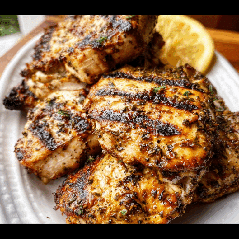 The Best Greek Chicken Marinade