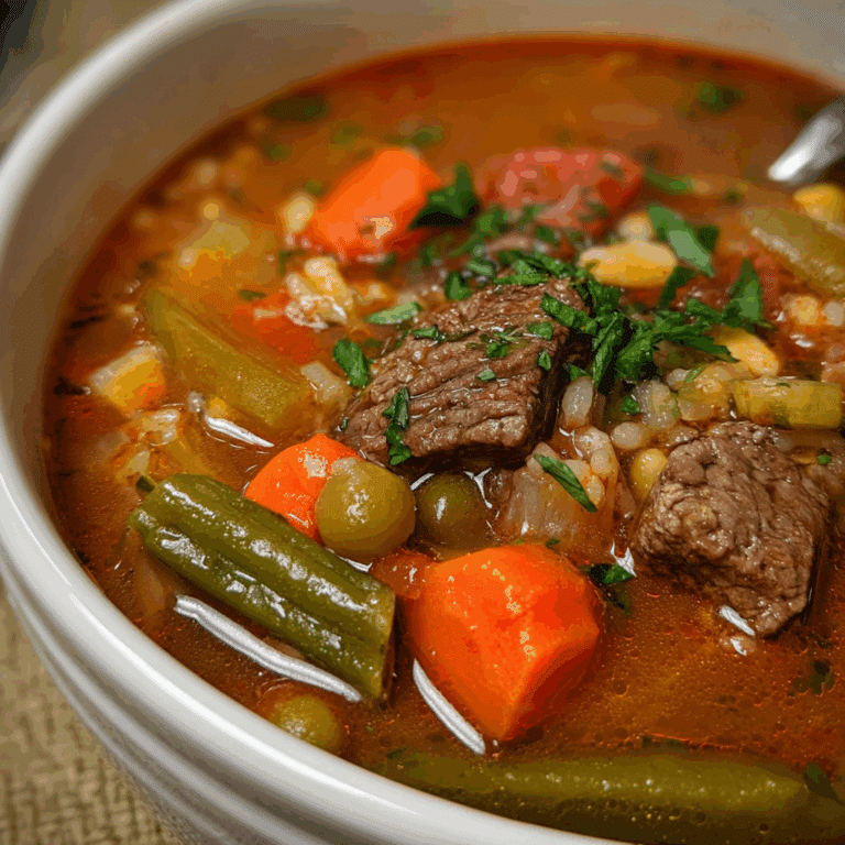 5 Best Old Fashioned Vegetable Beef Soup Recipes