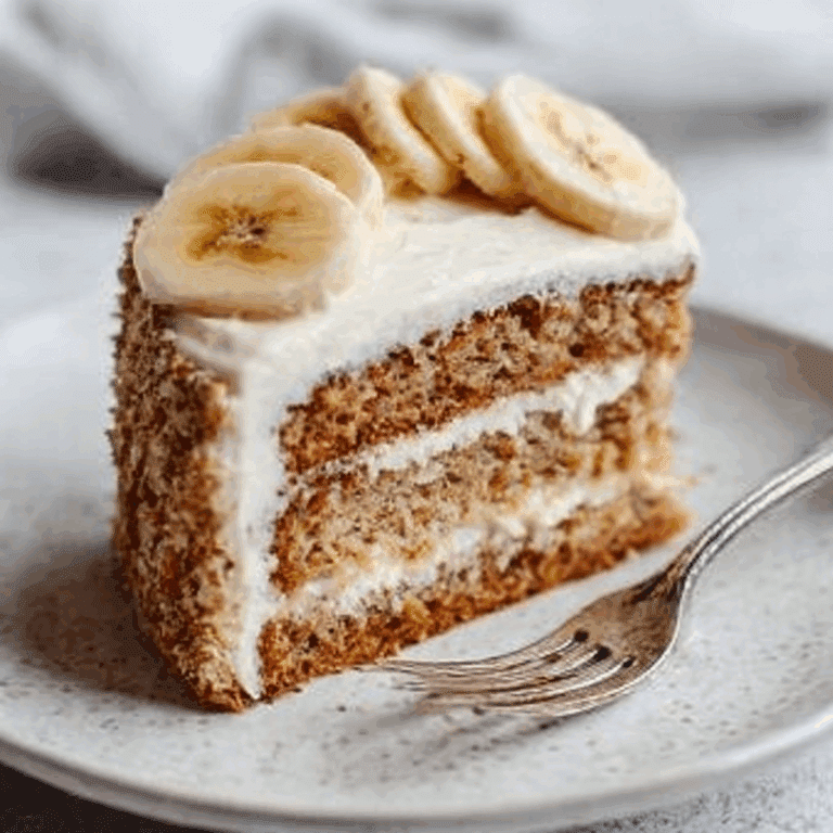 Banana Cake with Cream Cheese Frosting