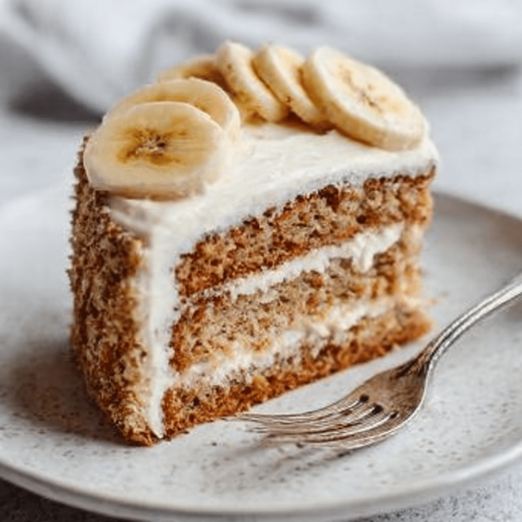 Banana Cake with Cream Cheese Frosting