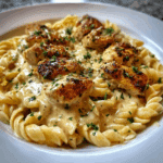 Garlic Butter Chicken Pasta