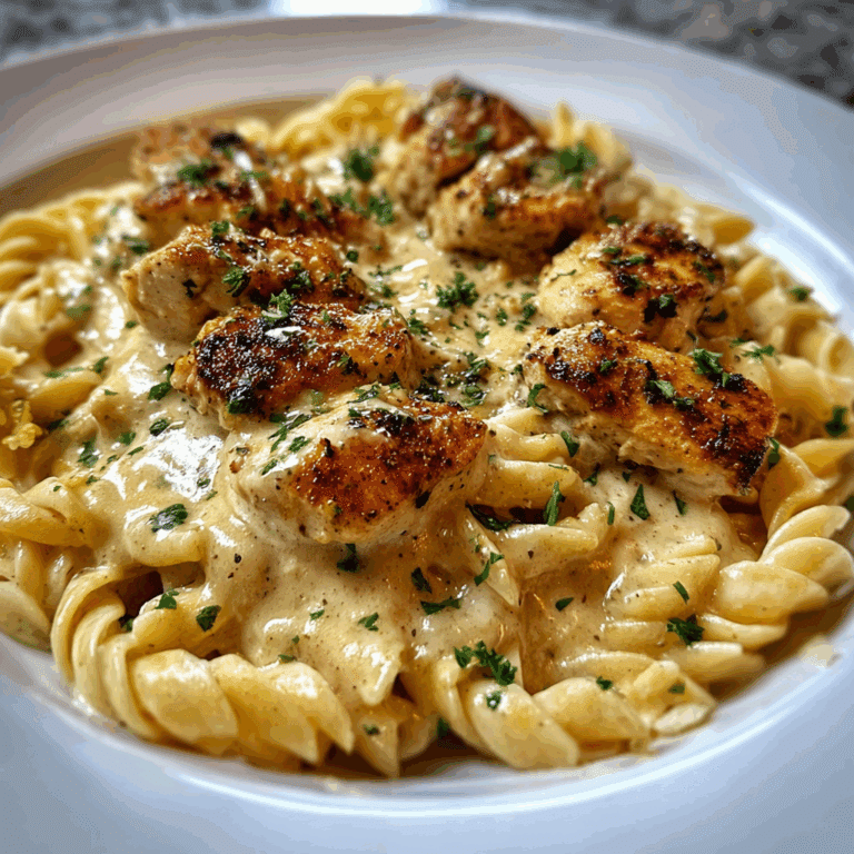 Garlic Butter Chicken Pasta