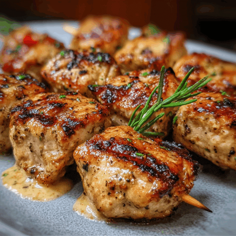 Juicy Grilled Chicken Bites Recipe