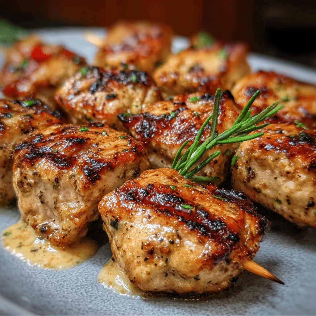 Juicy Grilled Chicken Bites Recipe