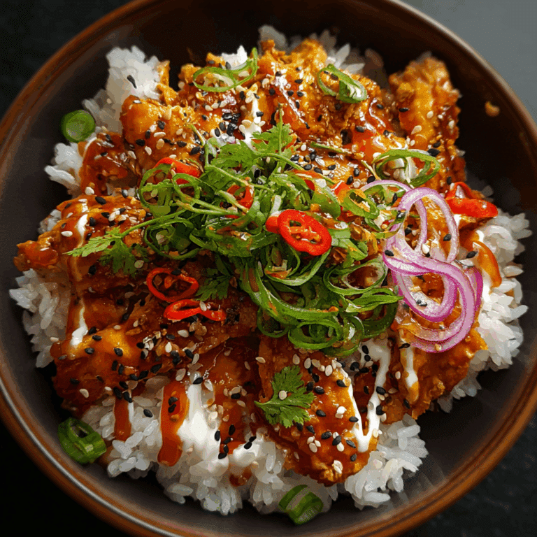 Spicy Bang Bang Chicken Bowl