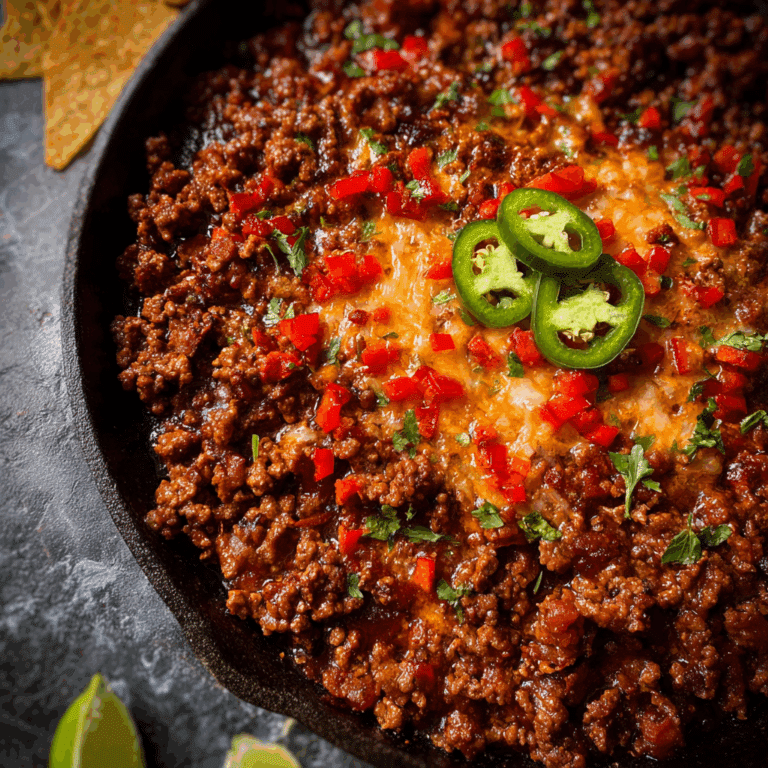 Tex-Mex-Style Minced Beef