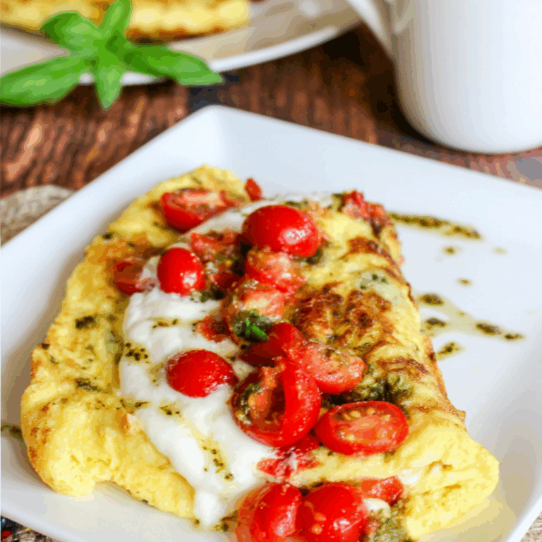Caprese Omelette