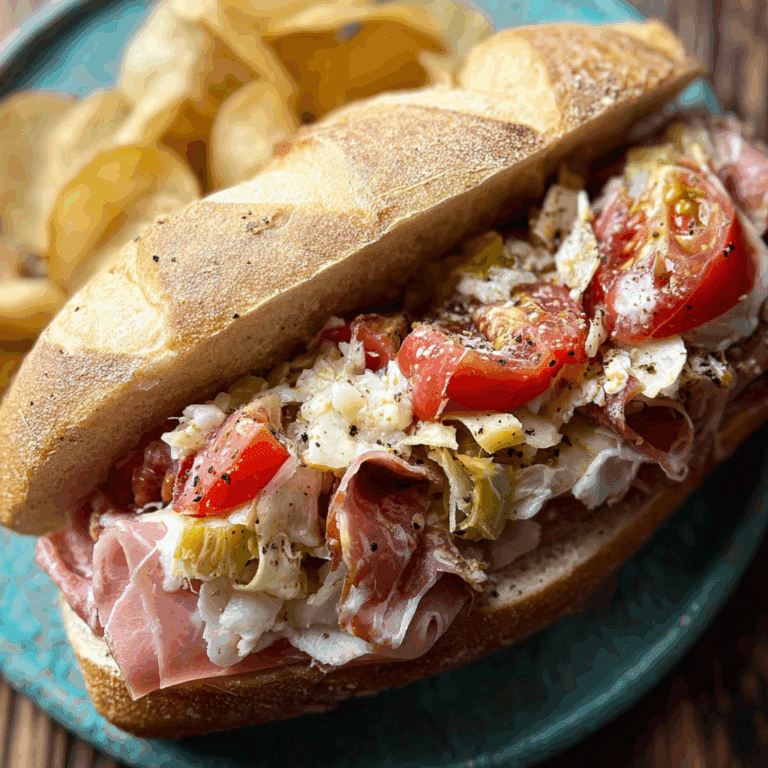 Chopped Italian Sandwich