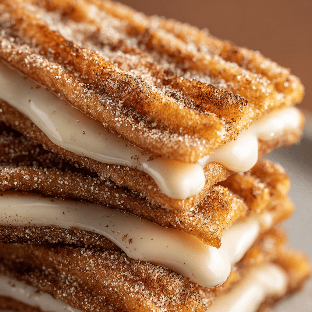 Churro Crack with White Chocolate and Cinnamon