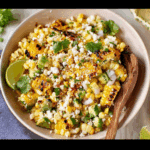 Grilled Corn Salad with Cotija Cheese
