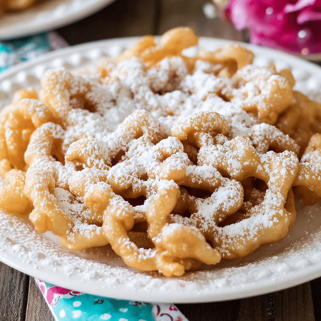 Homemade Funnel Cake