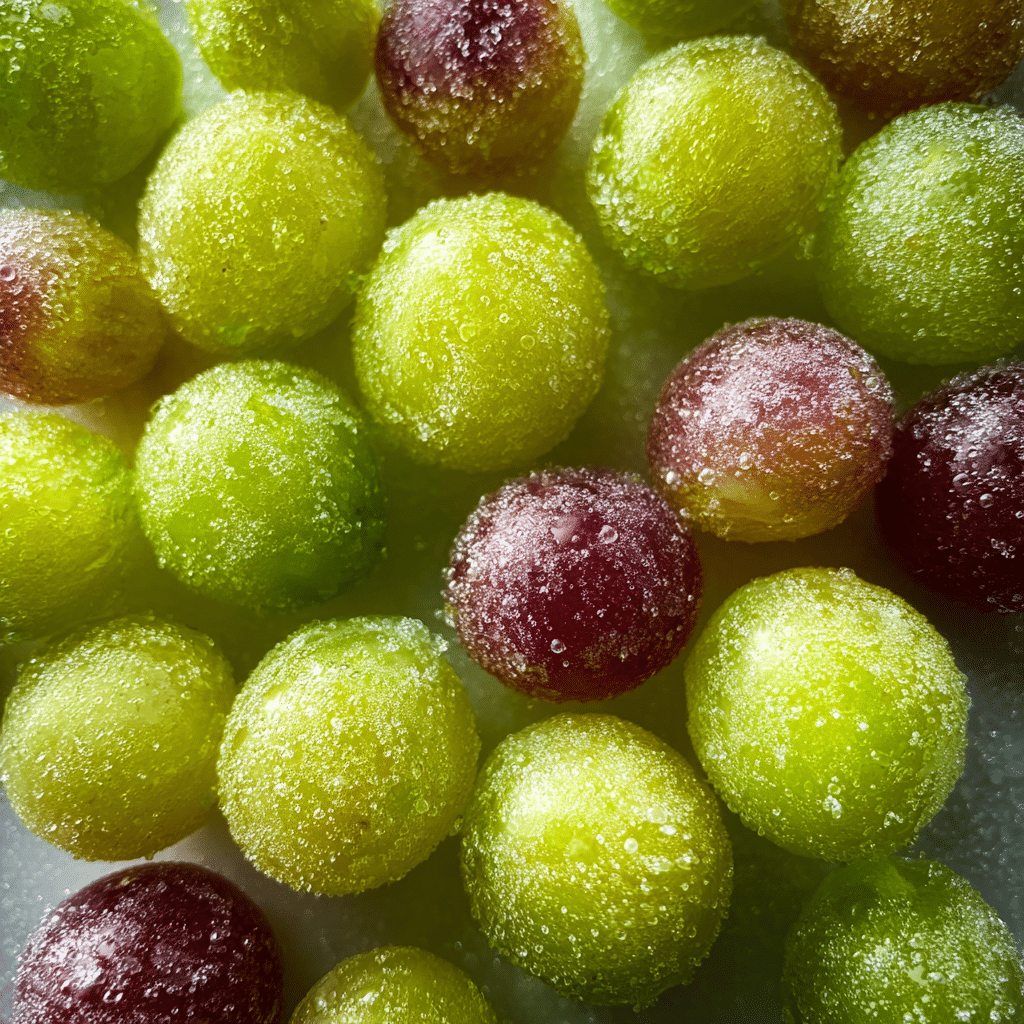 Sour Frozen Candy Grapes