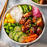 Teriyaki Chicken Veggie Bowls