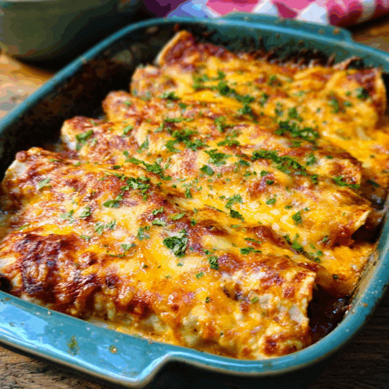 Cheesy Chicken Enchiladas