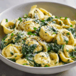 Creamy Tortellini With Spinach